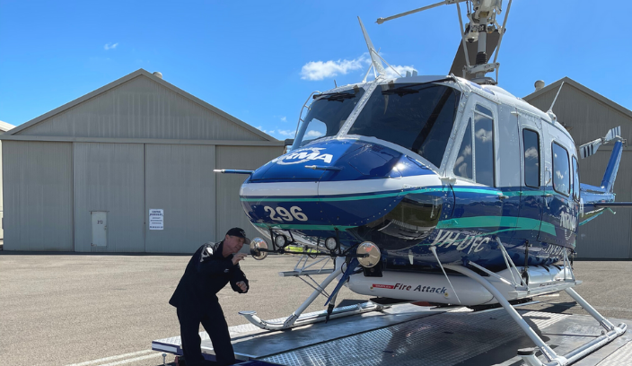 NRMA Insurance helicopter in top condition and ready to help | IAG Limited