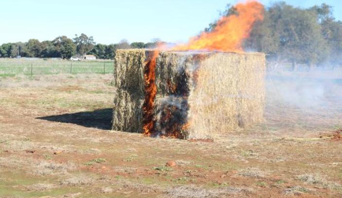 Haystack fire research 